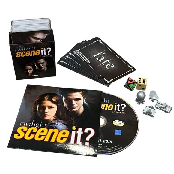 Twilight Scene It Trivia The DVD Board Game Complete in Box 2009 Edward Bella - Picture 13 of 16